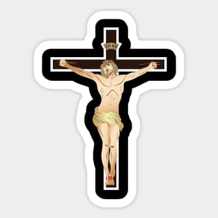 Religion - Jesus Crucifix Sticker